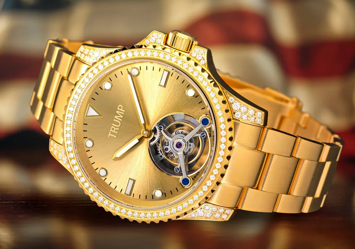 Montre de luxe de Donald Trump