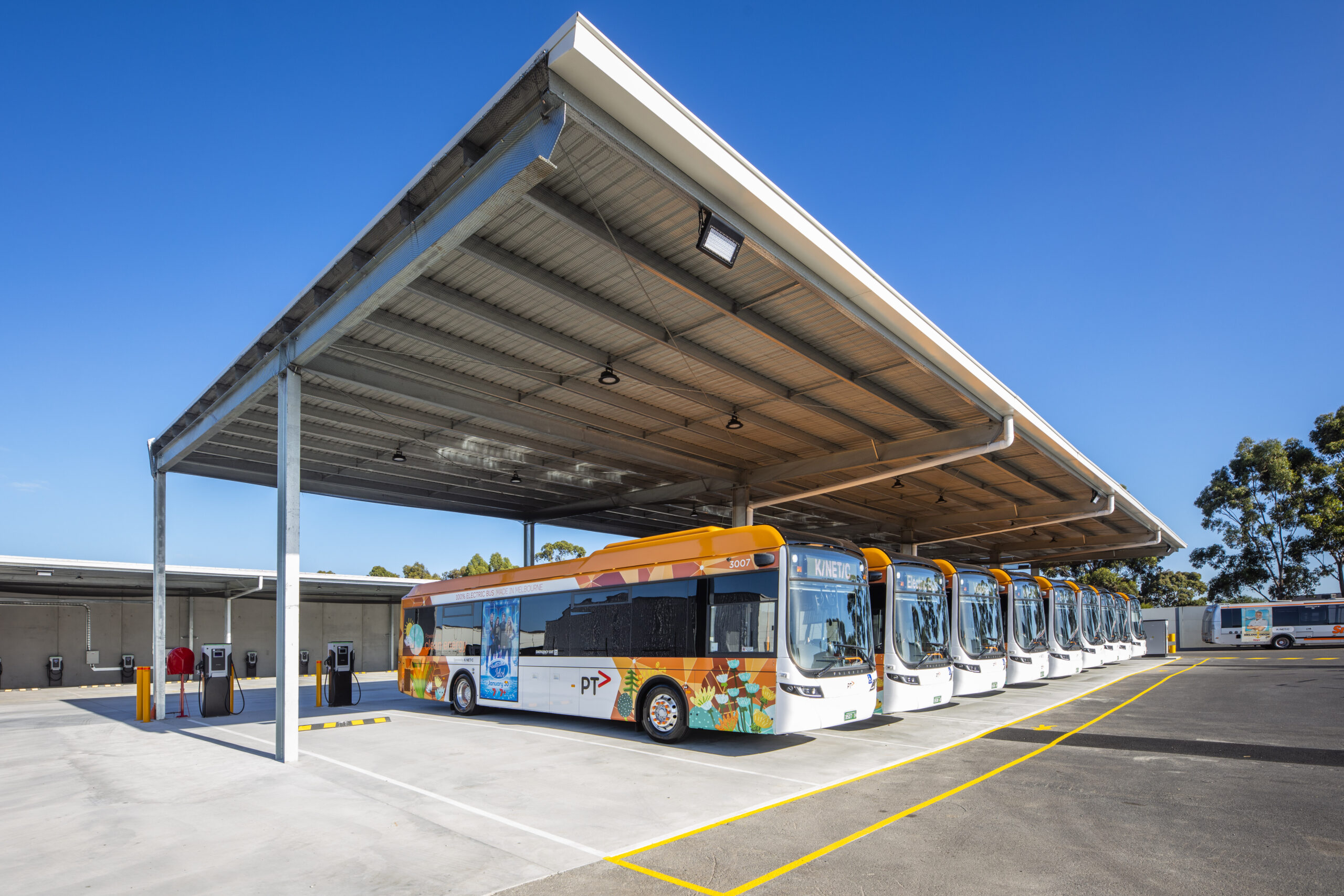 Bus électriques à Victoria