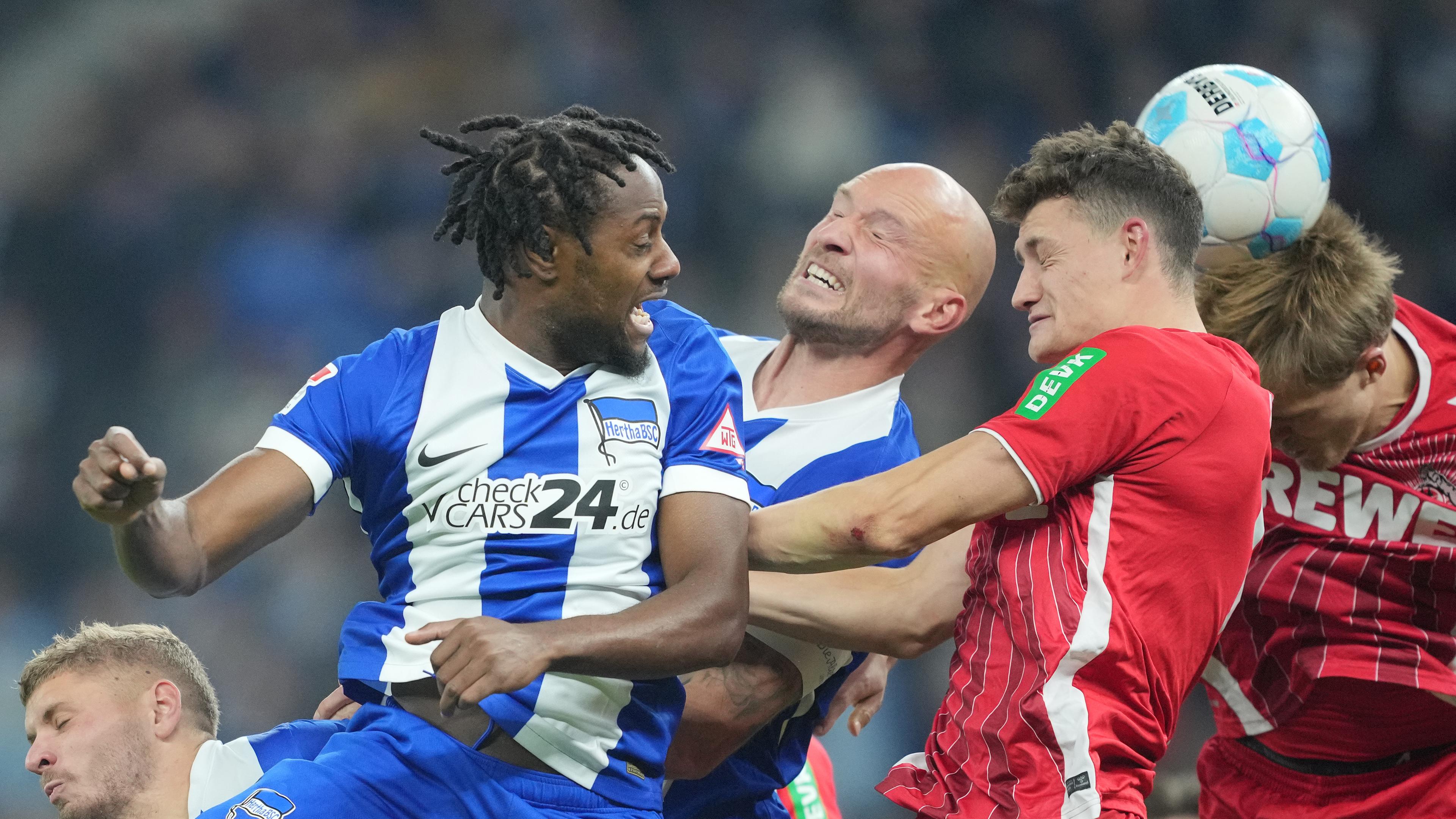 Hertha BSC et 1. FC Köln en action