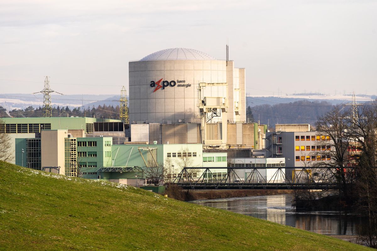 Centrale nucléaire Beznau, KKB, située dans la commune de Döttingen