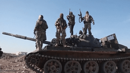 Syrie : les rebelles sur la route de Damas