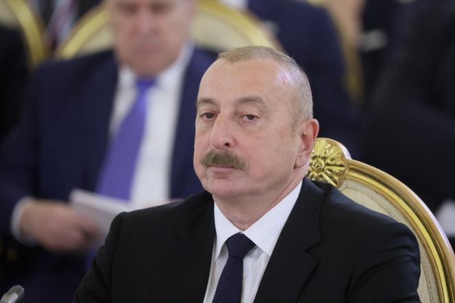 Le président azerbaïdjanais Ilham Aliev, à Moscou, le 25 mai 2023.