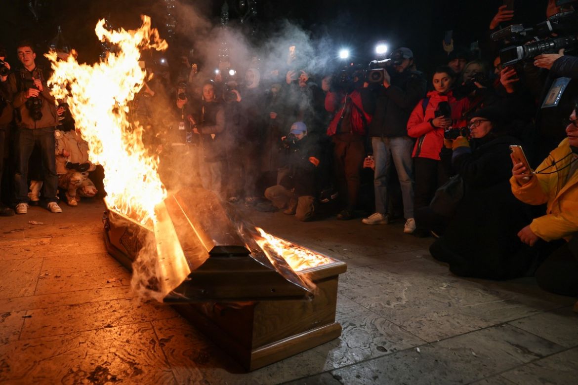Protestations en Géorgie