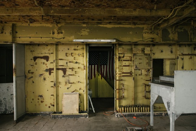 Interior of the retired SS United States