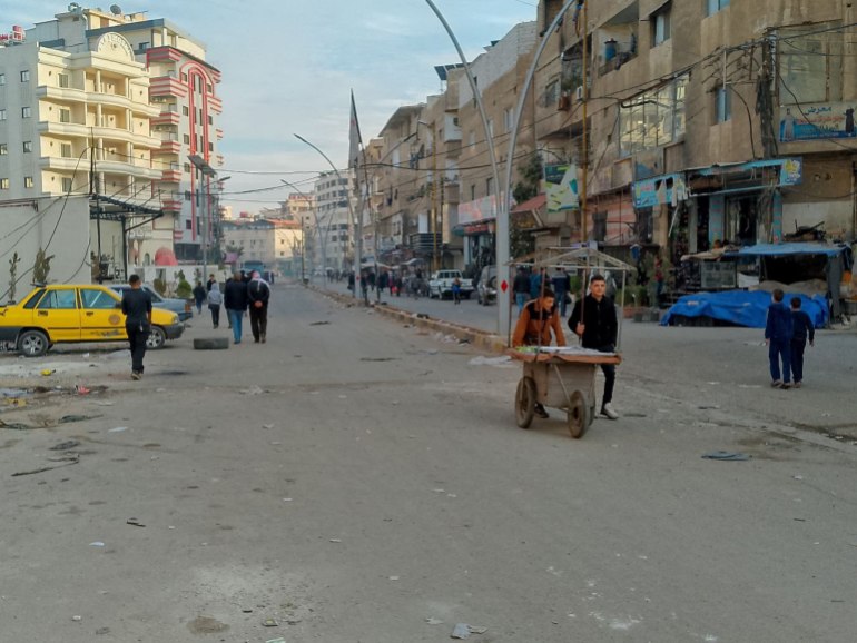 Rue des agriculteurs à Sayyida Zaynab