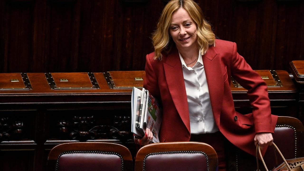 La première ministre Giorgia Meloni