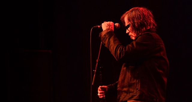 Mark Lannegan en concert à Glasgow en 2021 ©Getty - Roberto Ricciuti