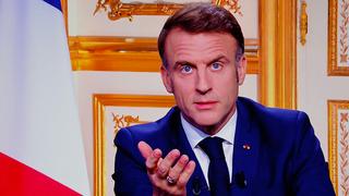 Emmanuel Macron ici le 5 décembre 2024 est à nouveau critiqué pour des propos qu’il aurait tenus en 2023. Emmanuel Macron ici le 5 décembre 2024 est à nouveau critiqué pour des propos qu’il aurait tenus en 2023.