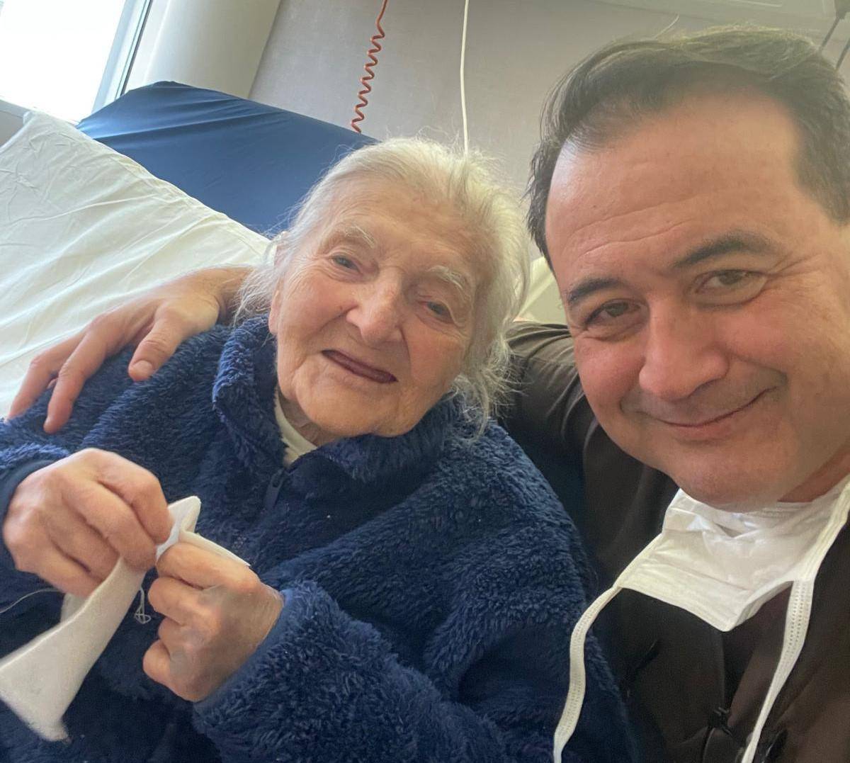 Clementina, 107 ans, opérée d'urgence