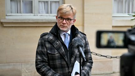 Marc Fesneau, président des députés MoDem, le 17 décembre 2024 à Paris.