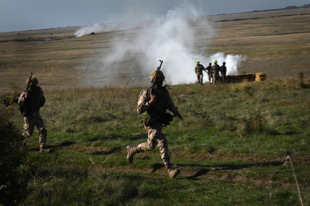 Formation des recrues ukrainiennes