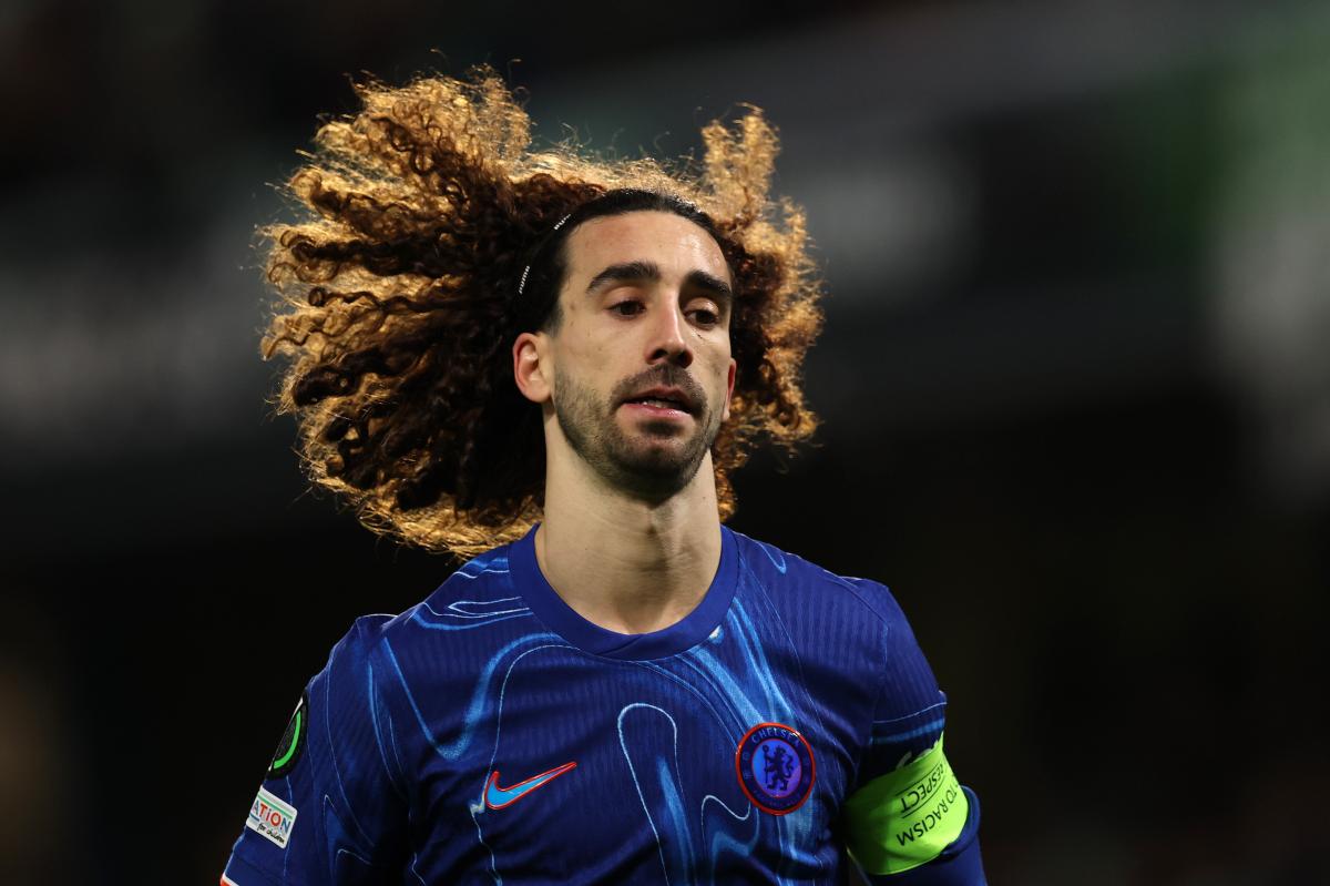 Cucurella en action avec Chelsea