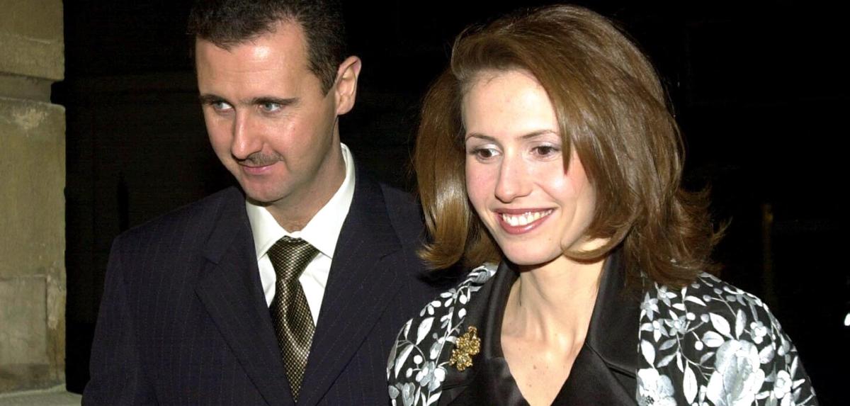 Bashar al-Assad et Asma al-Assad à Londres en 2002