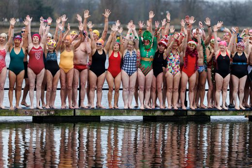 Événement de Noël au parc Hyde de Londres