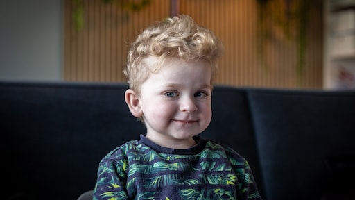 Thijs, 3 ans, et sa rare maladie