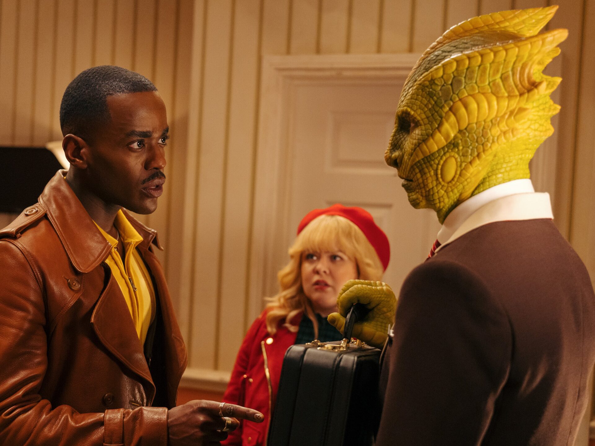 Nicola Coughlan, invitée dans ce spécial de Noël