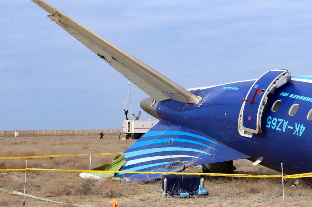 Accident d'avion Azerbaïdjan