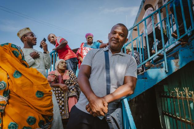 Bousry Anliany attend de pouvoir repartir à Mayotte, le 27 décembre 2024, sur l’île comorienne d’Anjouan.