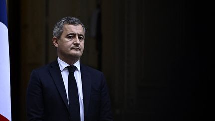 Gérald Darmanin au ministère de la Justice à Paris, le 24 décembre 2024.
