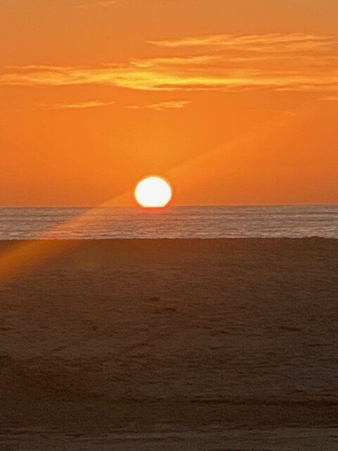 Coucher de soleil à Todos Santos