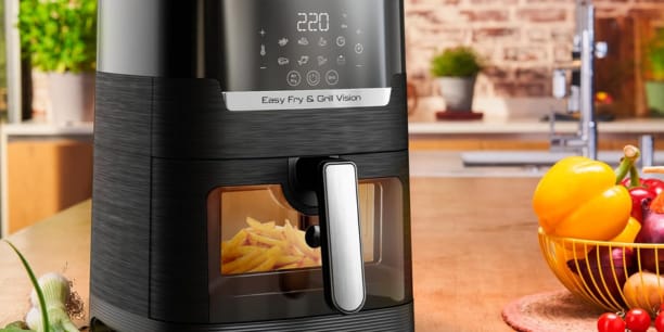 Cuisinez sans huile avec la Moulinex Easy Fry & Grill Vision à -48%!