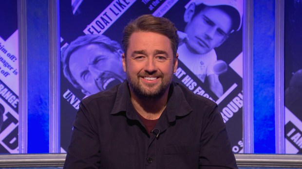 Jason Manford dans Have I Got Sports For You.
