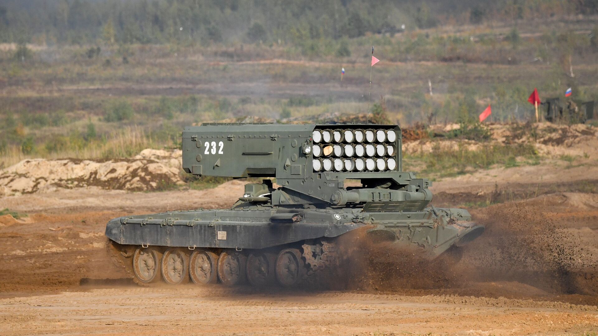 Frappe thermobarique sur les positions ukrainiennes