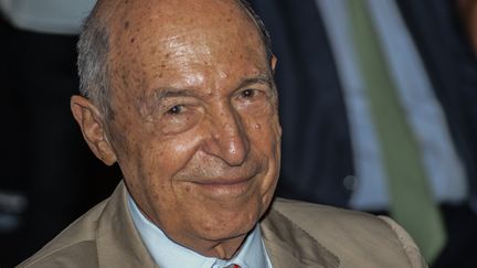 L'ancien Premier ministre grec, Costas Simitis, à Athènes le 22 juin 2016. (WASSILIOS ASWESTOPOULOS / NURPHOTO / AFP)