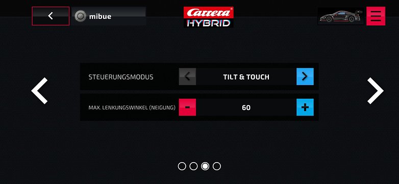 Carrera Hybrid - Application du jeu
