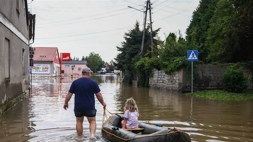 Inondations en Pologne