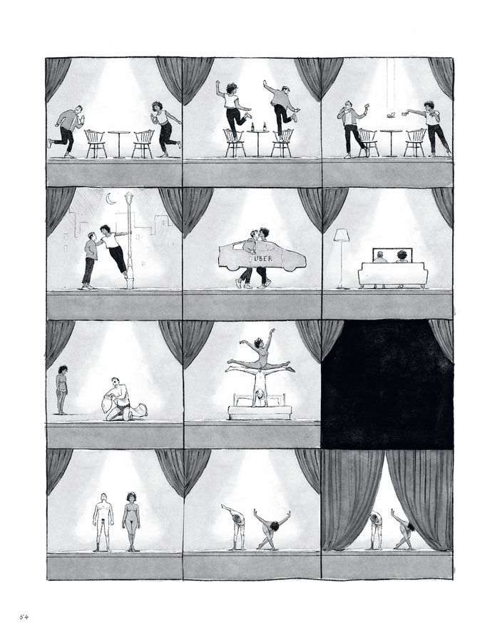 Illustration de Will McPhail dans son livre Au-dedans.