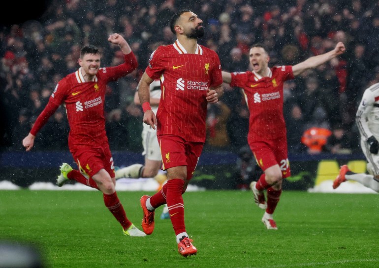 Liverpool en tête du classement de la Premier League