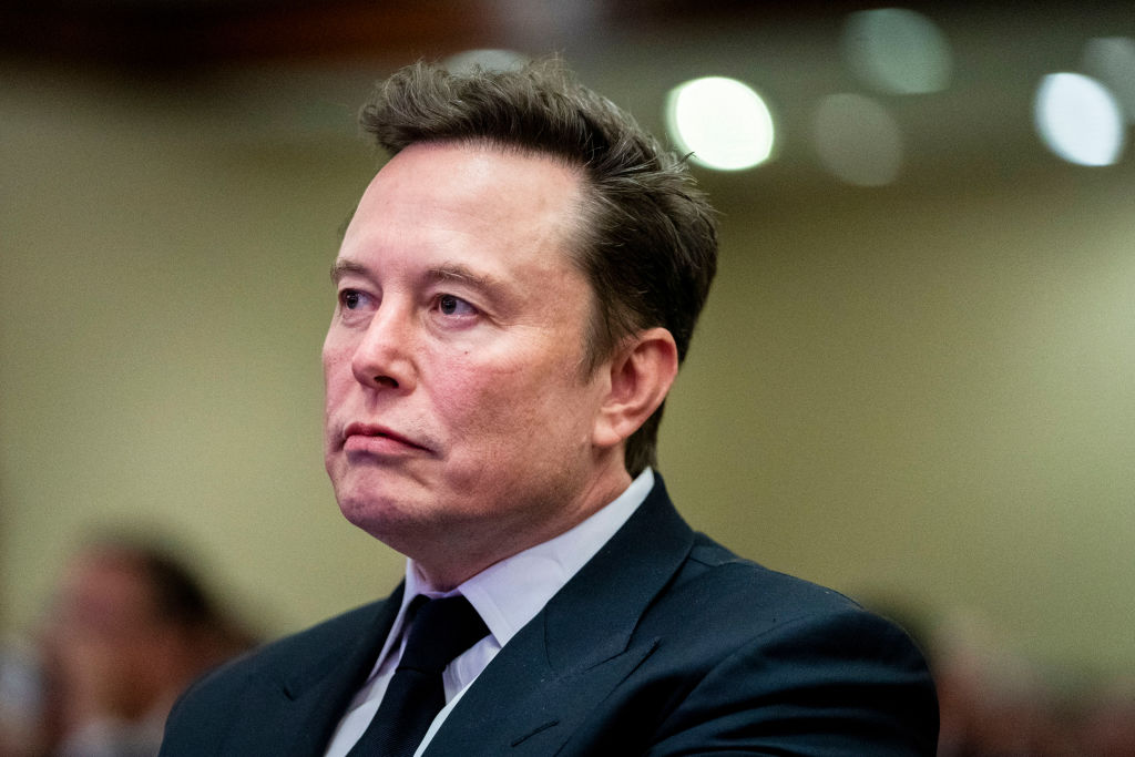 Elon Musk lors d'une réunion à Washington, DC