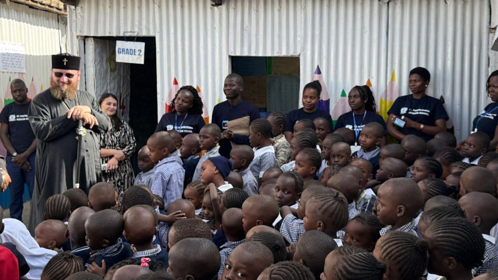 Visite du Métropolite Constantin à Nairobi