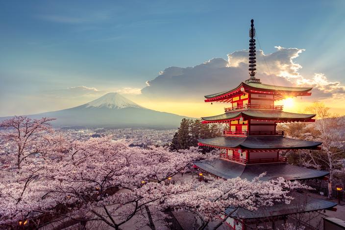 Croisière au Japon