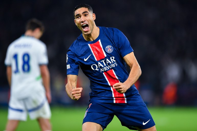 Ashraf Hakimi, joueur marocain