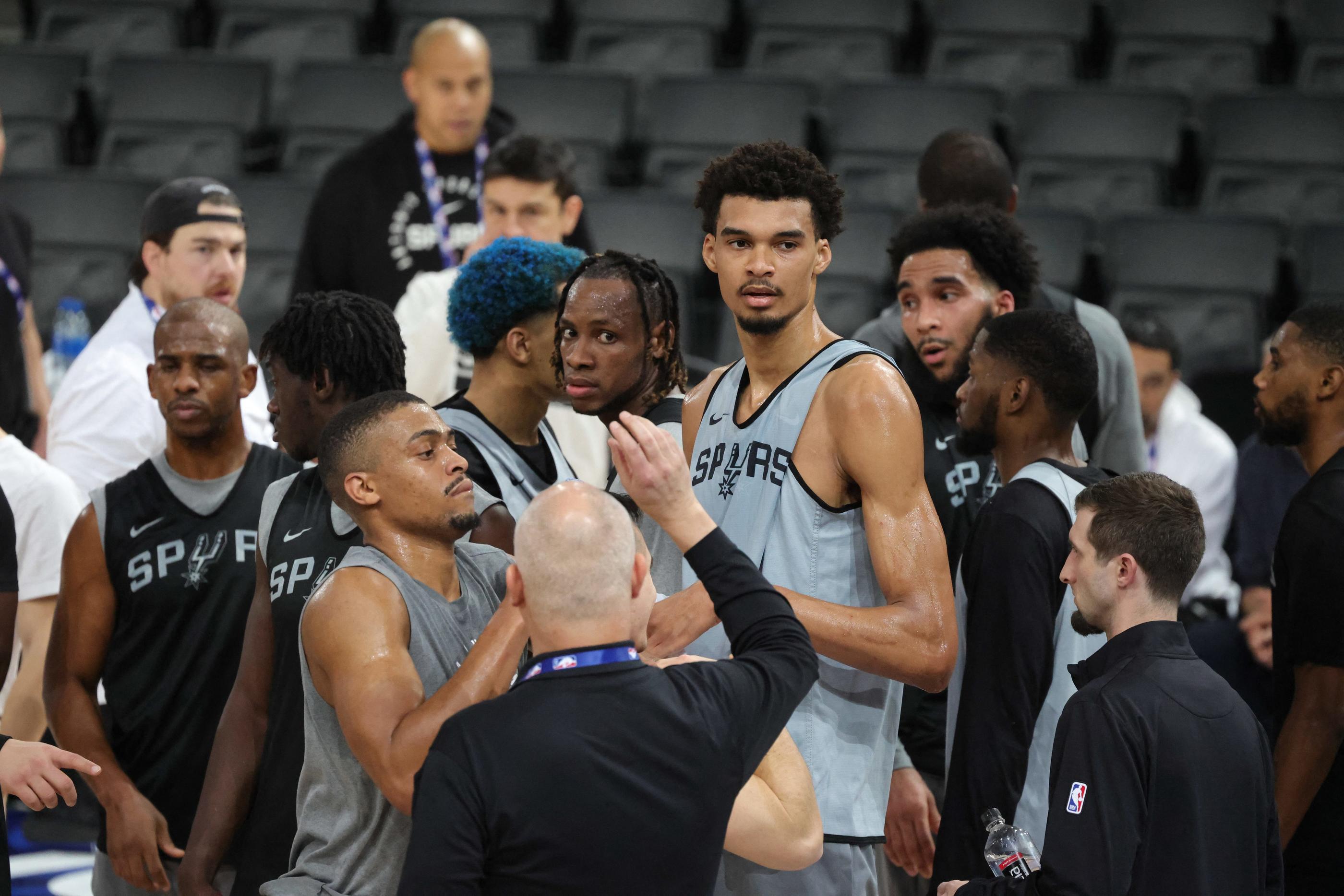 Wembanyama à l'Accor Arena