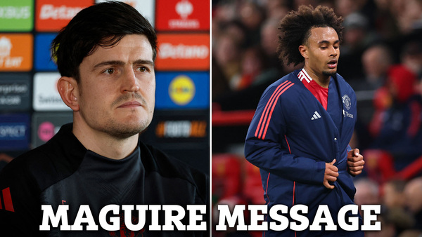 Harry Maguire lors d'un match avec Manchester United
