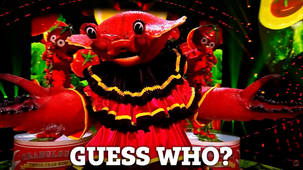 Dressed Crab dans Masked Singer