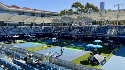 Premier tournoi du Grand Chelem de pickleball à l'Open d'Australie.