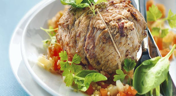 Paupiette de veau farcie aux légumes