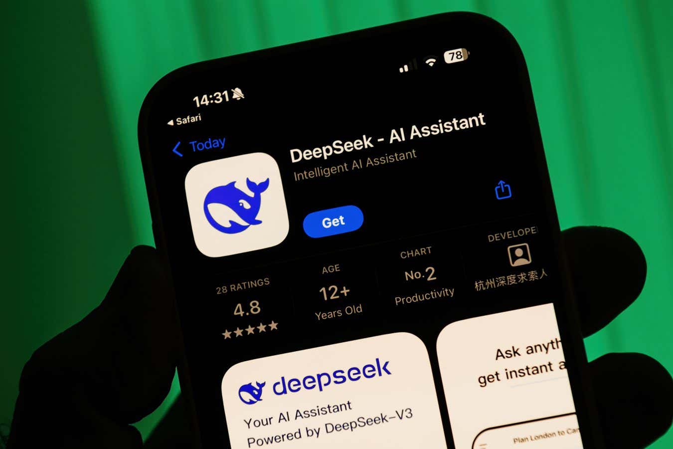 DeepSeek's chatbot impact