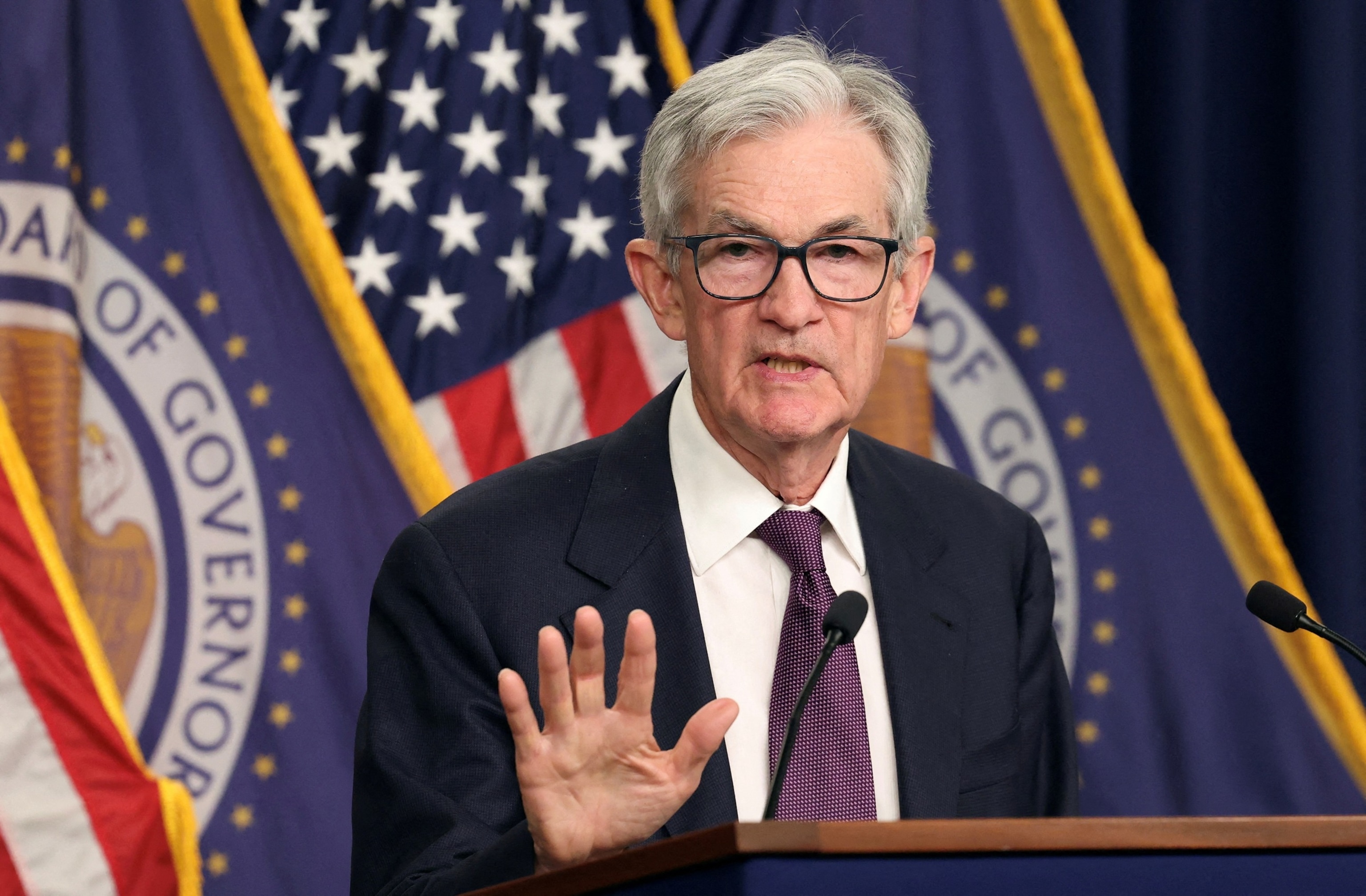 Jerome Powell, président de la Réserve Fédérale