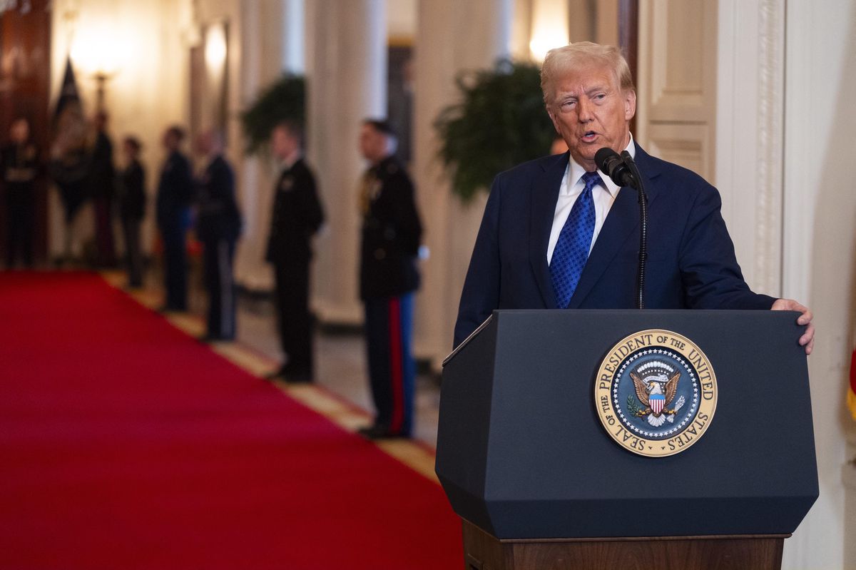 Donald Trump dans le Bureau ovale