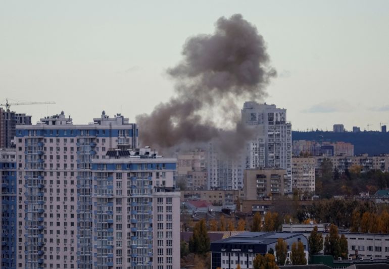 Frappes russes sur Kiev