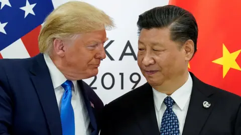 Trump et Xi Jinping