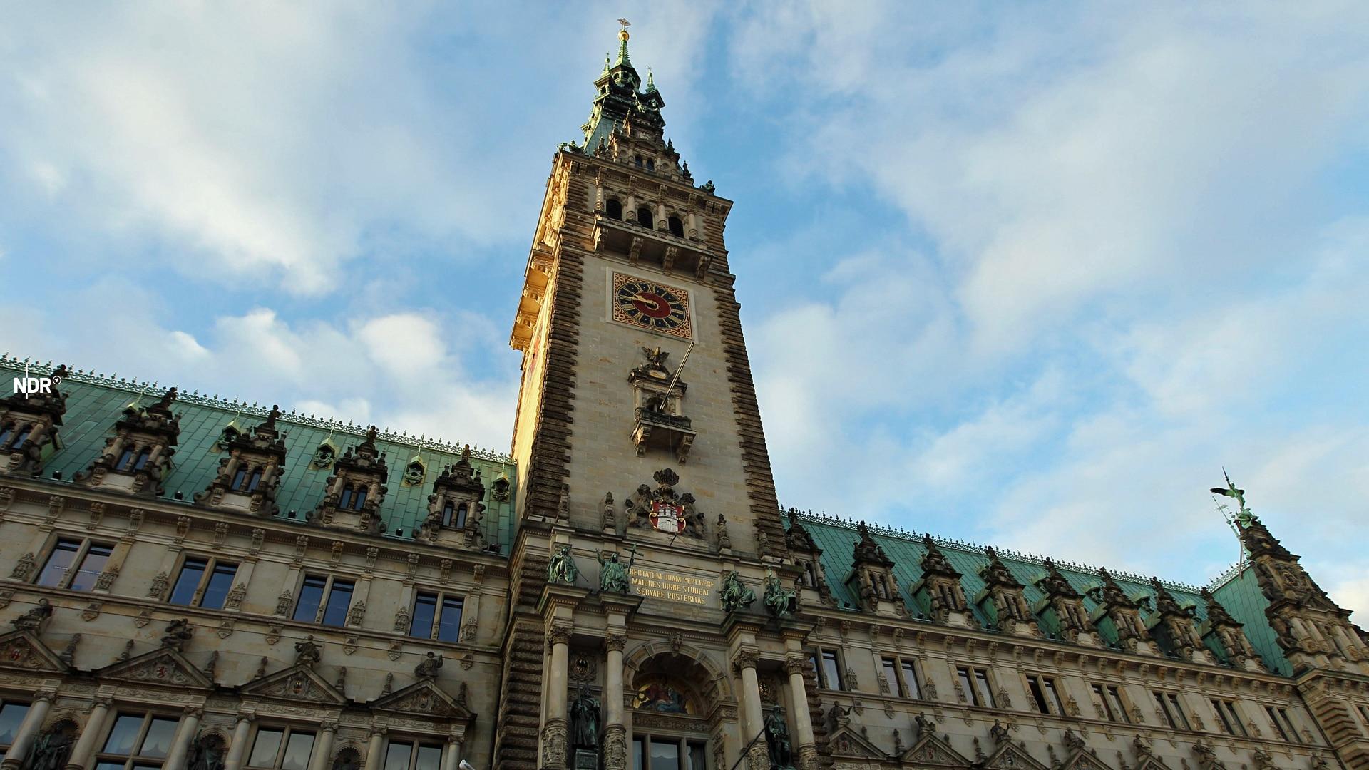 Das Hamburger Rathaus. | Imago Das Hamburger Rathaus.