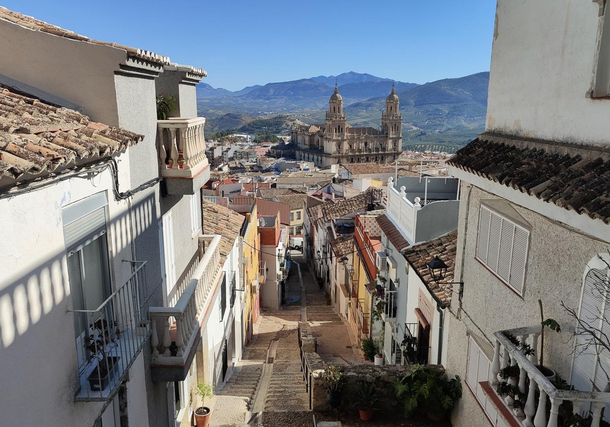 Vue sur la Cathédrale de Jaén