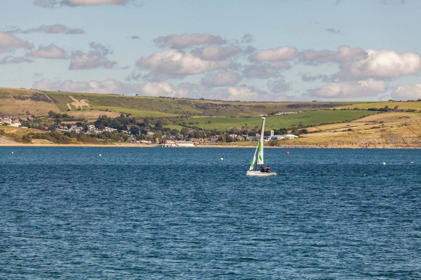 Weymouth Bay où SeaCURE extrait le CO2 de l'eau de mer