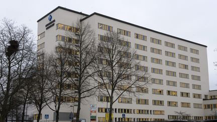 L'hôpital universitaire d'Uppsala, en Suède, le 4 février 2009. (HENRIK MONTGOMERY / TT NEWS AGENCY / AFP)